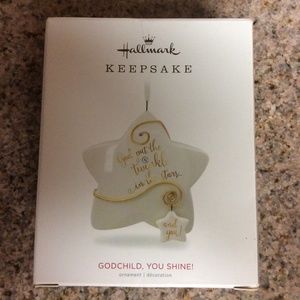 Godchild you shine! 2018 hallmark keepsake ornament